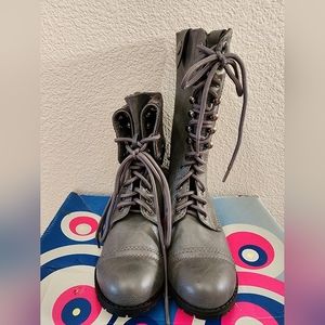 SODA Oralee Fold-Over Combat Boots!